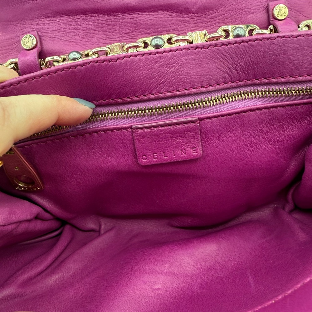 Vintage Celine Python Shoulder bag - image 11